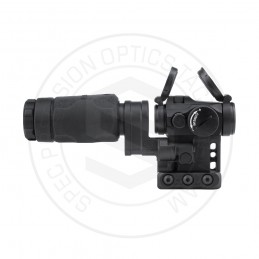 SPECPRECISION T2RDS Red Dot Sight & 3XMAG-1 Mgnifier & RDF 20225K Mount Combo SPECPRECISION T2RDS Red Dot Sight & 3XMAG-1 Mgnifier & RDF 20225K Mount Combo