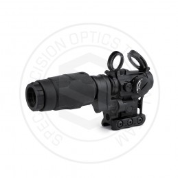 SPECPRECISION T2RDS Red Dot Sight & 3XMAG-1 Mgnifier & RDF 20225K Mount Combo SPECPRECISION T2RDS Red Dot Sight & 3XMAG-1 Mgnifier & RDF 20225K Mount Combo