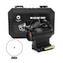 copy of Evolution Gear COMP M5 1X22mm 2MOA Refleks Kırmızı Nokta Görüşü, LRP 1.54"/1.93" QD Montajlı