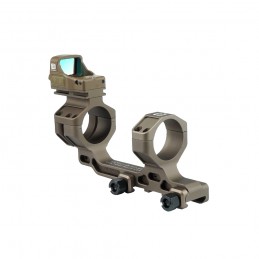 BADGER COMM 1.70"/30mm-Montage, EFLX-Rotpunktvisier und obere 12-Montage FDE – Set