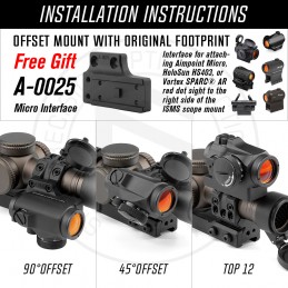 SPECPRECISION QDP-4616 Montage QDP pour lunette 1.50" 34mm SPECPRECISION QDP-4616 Montage QDP pour lunette 1.50" 34mm