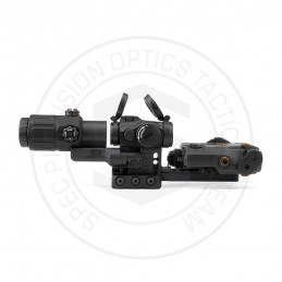 SPECPRECISION T2rds & LA5-C IR illuminator Laser Scope & G33 3X Magnifier & RDF Mount Black Combo SPECPRECISION T2rds & LA5-C IR illuminator Laser Scope & G33 3X Magnifier & RDF Mount Black Combo