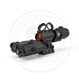 SPECPRECISION T2rds, LA5-C-IR-Laservisier, G43 3X-Vergrößerer und RDF-Montage, schwarzes Set