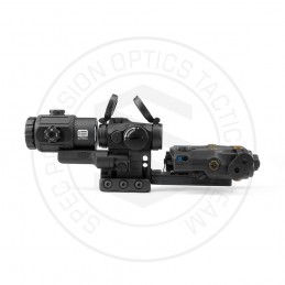 SPECPRECISION T2rds, PEQ-15-IR-Laservisier, G43 3X-Vergrößerer und RDF-Montage, schwarzes Set