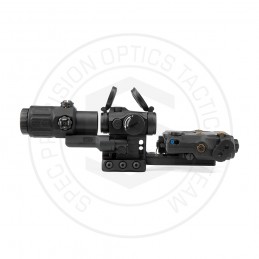 SPECPRECISION Set T2rds, PEQ-15-Laservisier, G33-3X-Vergrößerer und RDF-Montage Schwarz