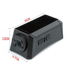 Câmera HD de capacete tático para milsim e airsoft