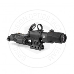 SPECPRECISION T2rds & LA5-C IR illuminator Laser Scope & G33 3X Magnifier & RDF Mount Black Combo SPECPRECISION T2rds & LA5-C IR illuminator Laser Scope & G33 3X Magnifier & RDF Mount Black Combo