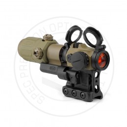 SPECPRECISION T2 Rotpunktvisier, G33 3X-Vergrößerer und RDF-Montage, Set