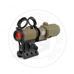 SPECPRECISION T2 Rotpunktvisier, G33 3X-Vergrößerer und RDF-Montage, Set