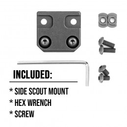 Tactical M-LOK Offset Side Scout Mount SSM For Surefire Scoutlight 300 600 Series,SPECPRECISION전술 조명 마운트