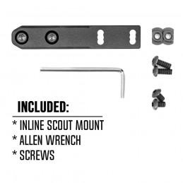 SPECPRECISION Montura táctica en línea M-LOK para linterna Scout SPECPRECISION Montura táctica en línea M-LOK para linterna Scout