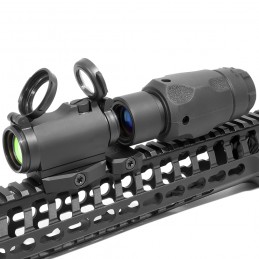 SPECPRECISION T2 Red Dot Sight &amp; 3XMAG-1 Magnifier 0.9" Centerline Height Combo