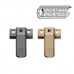 SPECPRECISION Picatinny 45 Derece Ofset Yan İzci Dağı SSM Surefire Scoutlight Serisi AR15 Airsoft Avcılık Aksesuarı
