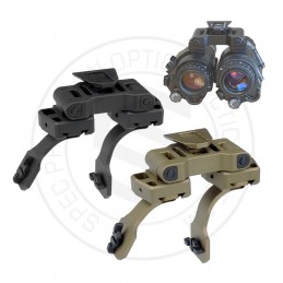 PVS14 Combo de puente binocular, accesorio táctico de casco para visión nocturna