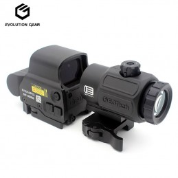 HOLY Warrior S1 EXPS3-0 Red Dot Sight And G33 3X Magnifier Combo With US Flag Markings
