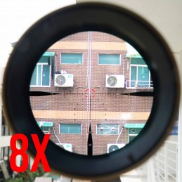 ATACR 1-8x lpvo F1 Primeiro plano focal, retículo FC-DMX, luneta 2024Ver. com montagem