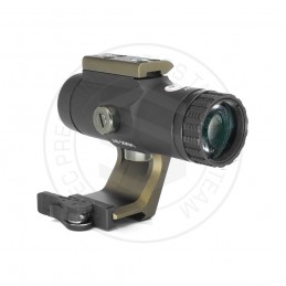 SPECPRECISION VMX-3T Magnificador 3X con montura OMNI FTC, eje óptico de 2.26", conjunto
