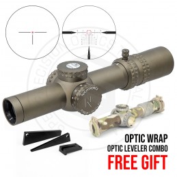 ATACR 1-8x lpvo F1 Primer plano focal, retícula FC-DMX, visor 2024Ver. con montura