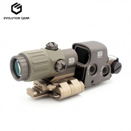 EG Sistema de puntería XPS3-0/G33/montura abatible lateral con marcajes de bandera de EE. UU. EG Sistema de puntería XPS3-0/G33/montura abatible lateral con marcajes de bandera de EE. UU.
