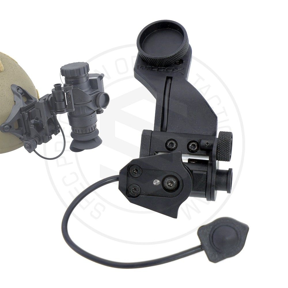 PVS-14 Bras avec interrupteur NVG marche/arrêt, adaptateur de casque PVS-14 Bras avec interrupteur NVG marche/arrêt, adaptateur de casque