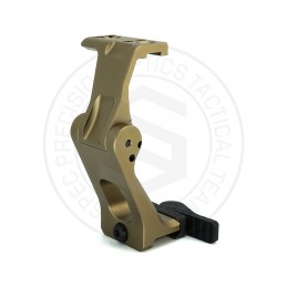 FTC Omni Montage tactique pour magnificateur, axe optique 2.91", levier QD, noir et FDE en stock FTC Omni Montage tactique pour magnificateur, axe optique 2.91", levier QD, noir et FDE en stock