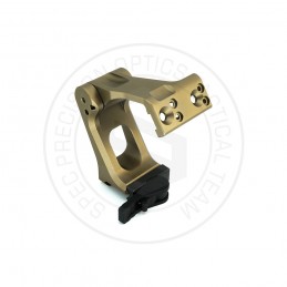 FTC Omni Montage tactique pour magnificateur, axe optique 2.91", levier QD, noir et FDE en stock FTC Omni Montage tactique pour magnificateur, axe optique 2.91", levier QD, noir et FDE en stock