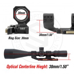 QDP-3616 1.50" 30mm Tube Scope Mount|SPECPRECISIONスコープマウント QDP-3616 1.50" 30mm Tube Scope Mount|SPECPRECISIONスコープマウント