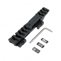 Suporte elevador estilo Monolift, eixo óptico de 2.26 polegadas