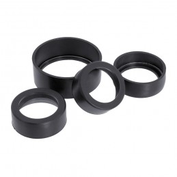 Capuchon frontal protecteur transparent tactique de lentille 26/28/30/38mm