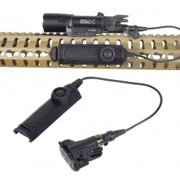 XT07 SF Conjunto tático de tampa traseira com interruptor duplo para luzes de arma X300 X400 série X XT07 SF Conjunto tático de tampa traseira com interruptor duplo para luzes de arma X300 X400 série X