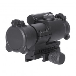 Visor de punto rojo táctico AIM PRO airsoft 2 MOA con montura QRP2 y separador Visor de punto rojo táctico AIM PRO airsoft 2 MOA con montura QRP2 y separador