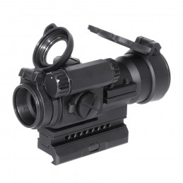 Visor de punto rojo táctico AIM PRO airsoft 2 MOA con montura QRP2 y separador Visor de punto rojo táctico AIM PRO airsoft 2 MOA con montura QRP2 y separador