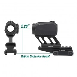 SIG ROMEO5 1x22 Red Dot Sight with F1 Optics Mount Lower Third And FAST Riser Mount At 2.26" Centerline Height,SPECPRECISION레드 도트 사이트 SIG ROMEO5 1x22 Red Dot Sight with F1 Optics Mount Lower Third And FAST Riser Mount At 2.26" Centerline Height,SPECPRECISION레드 도트 사이트