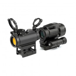 SPECPRECISION Kit viseur point rouge T2, loupe G43 3X et montage RDF