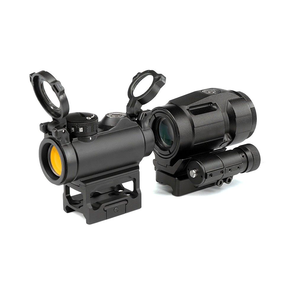 ROMEO MSR 1x22 Red Dot Sight and JULIET3 3x Magnifier Black Combo|SPECPRECISIONコンボ ROMEO MSR 1x22 Red Dot Sight and JULIET3 3x Magnifier Black Combo|SPECPRECISIONコンボ