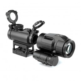 ROMEO MSR 1x22 Red Dot Sight and JULIET3 3x Magnifier Black Combo|SPECPRECISIONコンボ ROMEO MSR 1x22 Red Dot Sight and JULIET3 3x Magnifier Black Combo|SPECPRECISIONコンボ