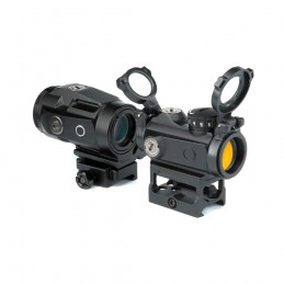ROMEO MSR 1x22 Red Dot Sight and JULIET3 3x Magnifier Black Combo|SPECPRECISIONコンボ ROMEO MSR 1x22 Red Dot Sight and JULIET3 3x Magnifier Black Combo|SPECPRECISIONコンボ