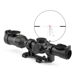 Tango6t 1-6x FFP LPVO Riflescope with GE 1.54" 1.93" Mount Combo