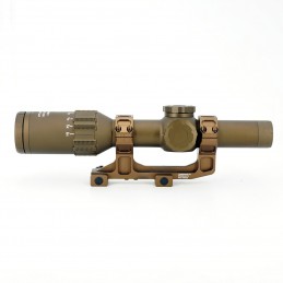 TANGO6T DVO 1-6X24mm FFP-LPVO beleuchtet mit Montage, Tango 6T-Kombination mit Original-Mil-Spec-Markierungen TANGO6T DVO 1-6X24mm FFP-LPVO beleuchtet mit Montage, Tango 6T-Kombination mit Original-Mil-Spec-Markierungen