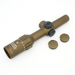 TANGO6T Lunette LPVO FFP 1-6X24mm tube 30mm pour arme réelle, chasse et airsoft, marquages de spécification militaire TANGO6T Lunette LPVO FFP 1-6X24mm tube 30mm pour arme réelle, chasse et airsoft, marquages de spécification militaire