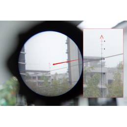 SPECPRECISION Optic Fiber 4X32 Red/Green CHEVRON Reticle Riflescope,SPECPRECISION라이플 스코프 SPECPRECISION Optic Fiber 4X32 Red/Green CHEVRON Reticle Riflescope,SPECPRECISION라이플 스코프