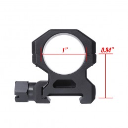 SIG Buckmasters 1" Rifle Scope Rings, Aluminum Lightweight Durable Tactical Mounting Set for Hunting & Shooting SIG Buckmasters 1" Rifle Scope Rings, Aluminum Lightweight Durable Tactical Mounting Set for Hunting & Shooting