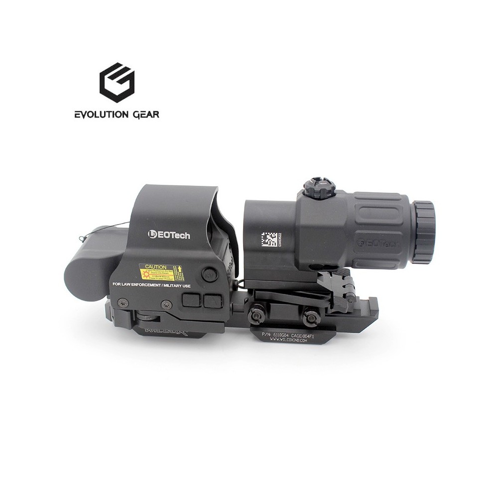 thumbnail image 2 of SOTAC Metal G33/G43 Flip-to-Side Mount – Weapon Magnifier Riser Scope Base, Black 2 of 6