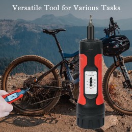 Chave de torque óptica 10-65in.lbs com kit integrado de 21 pontas Chave de torque óptica 10-65in.lbs com kit integrado de 21 pontas