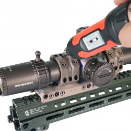 Chave de torque óptica 10-65in.lbs com kit integrado de 21 pontas Chave de torque óptica 10-65in.lbs com kit integrado de 21 pontas