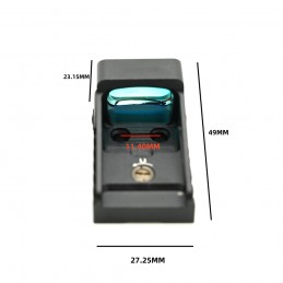 Visor OS de punto rojo/verde para Glock versión MOS Visor OS de punto rojo/verde para Glock versión MOS