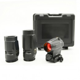 Airsoft Romeo5 XDR GEN2 Kompaktes Rotpunktvisier mit JULIET3 JULIET5-Vergrößerer, Set