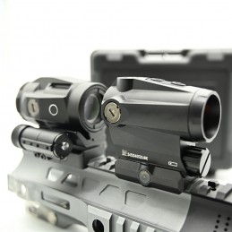 Airsoft Romeo5 XDR GEN2 Kompakt Red Dot Nişangah &amp; JULIET3 JULIET5 Büyüteç Kombosu