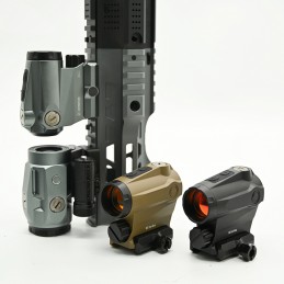 Airsoft Romeo5 XDR GEN2 Viseur compact point rouge avec magnificateur JULIET3 JULIET5, ensemble