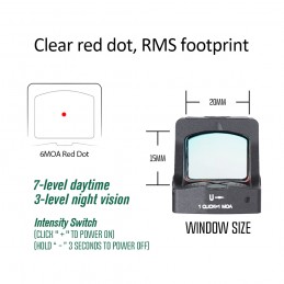 Defender CCW レッドドットサイト 6MOA|SPECPRECISIONレッドドットサイト Defender CCW レッドドットサイト 6MOA|SPECPRECISIONレッドドットサイト
